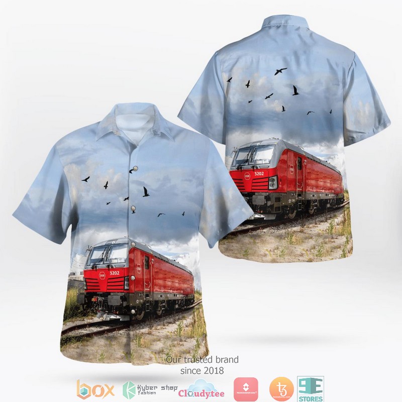 Austrian Airlines Boeing 777-2Z9ER Hawaiian Shirt