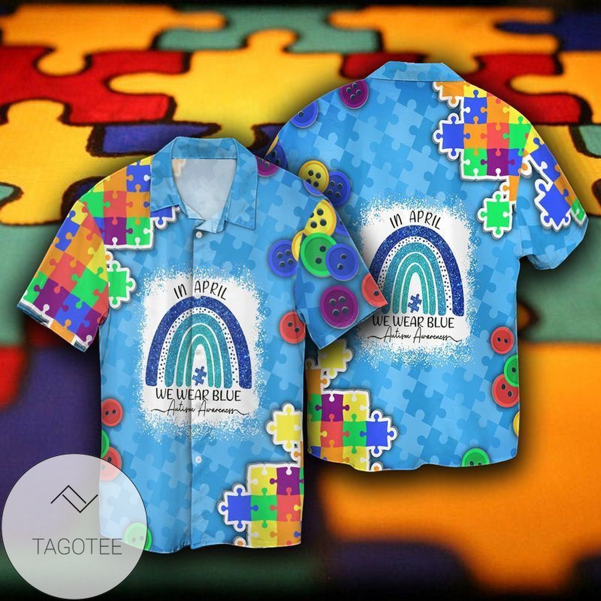 Autism Awareness Hawaii Shirt Balloon Always Unique Totally Autism Hawaiian Shirt