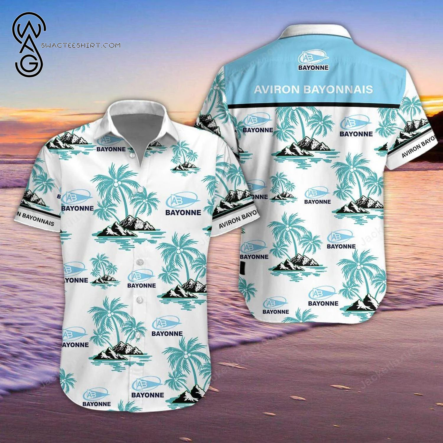 Avelo Airlines Boeing 737-8F2 Hawaiian Shirt And Beach Shorts