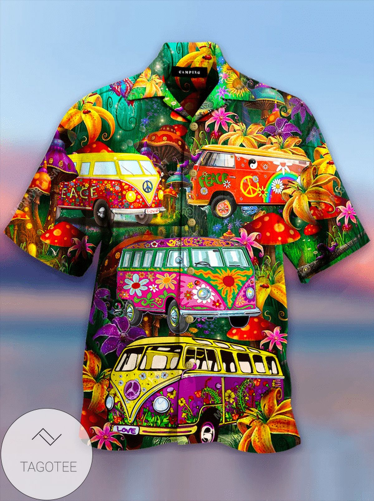 Awesome Hot Fire Drum Unisex 2022 Authentic Hawaiian Aloha Shirts