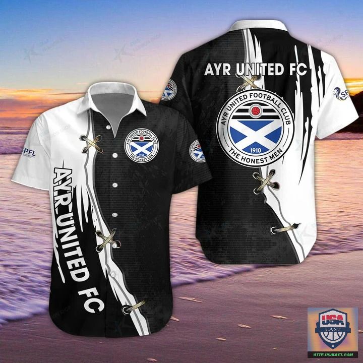 Ayr United F.C Hawaiian Shirt