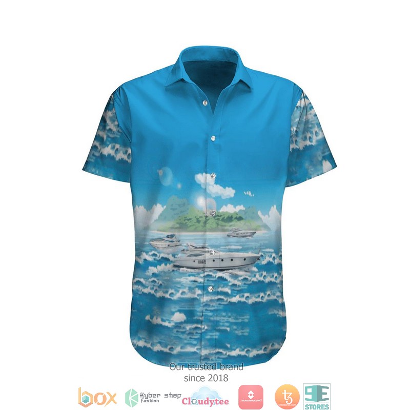 avy Senior Chief Anchor Hawaiian Shirt