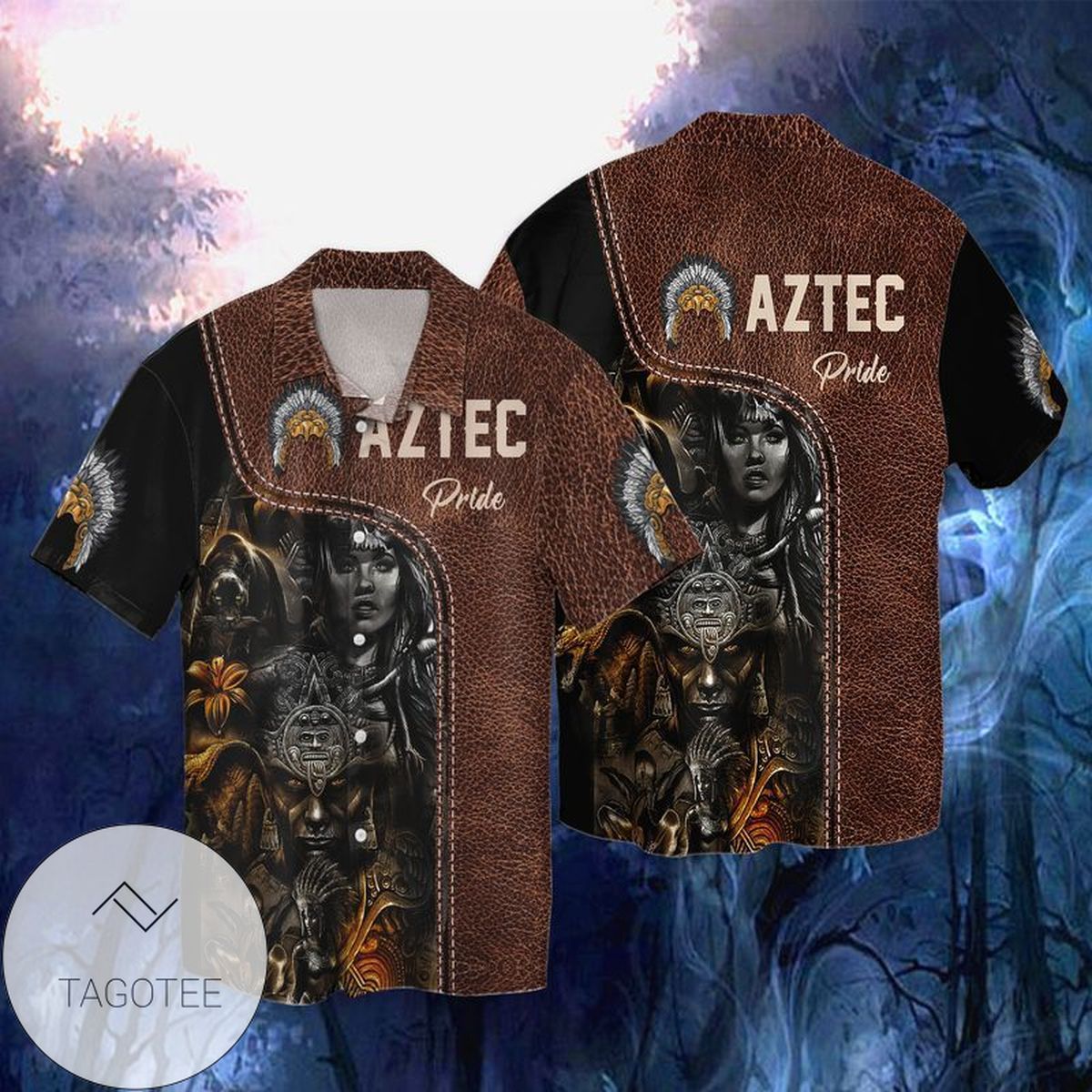 Aztec Hawaiian Shirt Aztec Lover Gifts