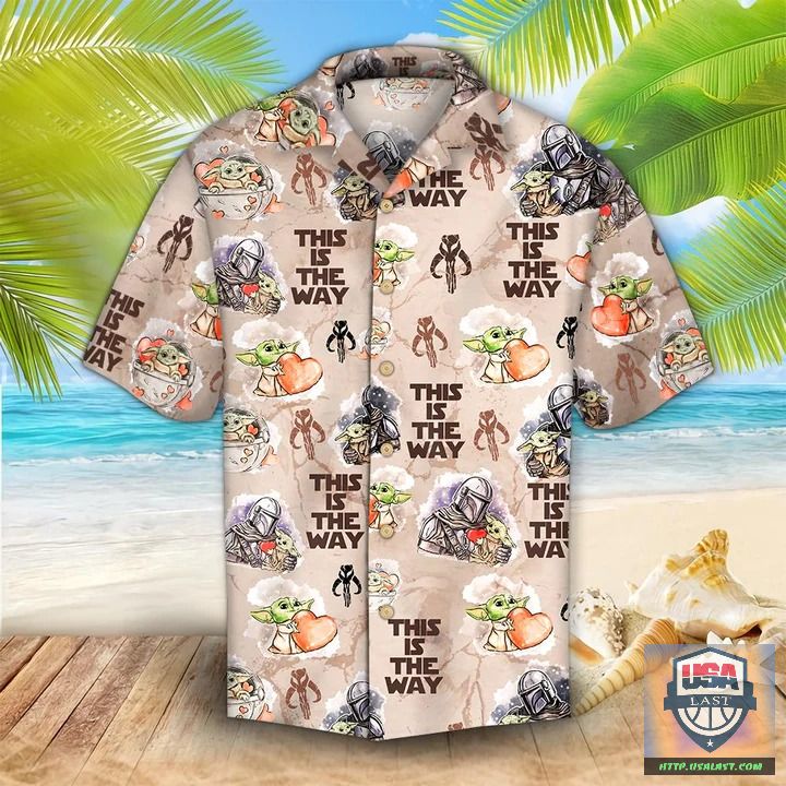 Baby Yoda Surfing Star Wars Hawaiian Shirts, Beach Short