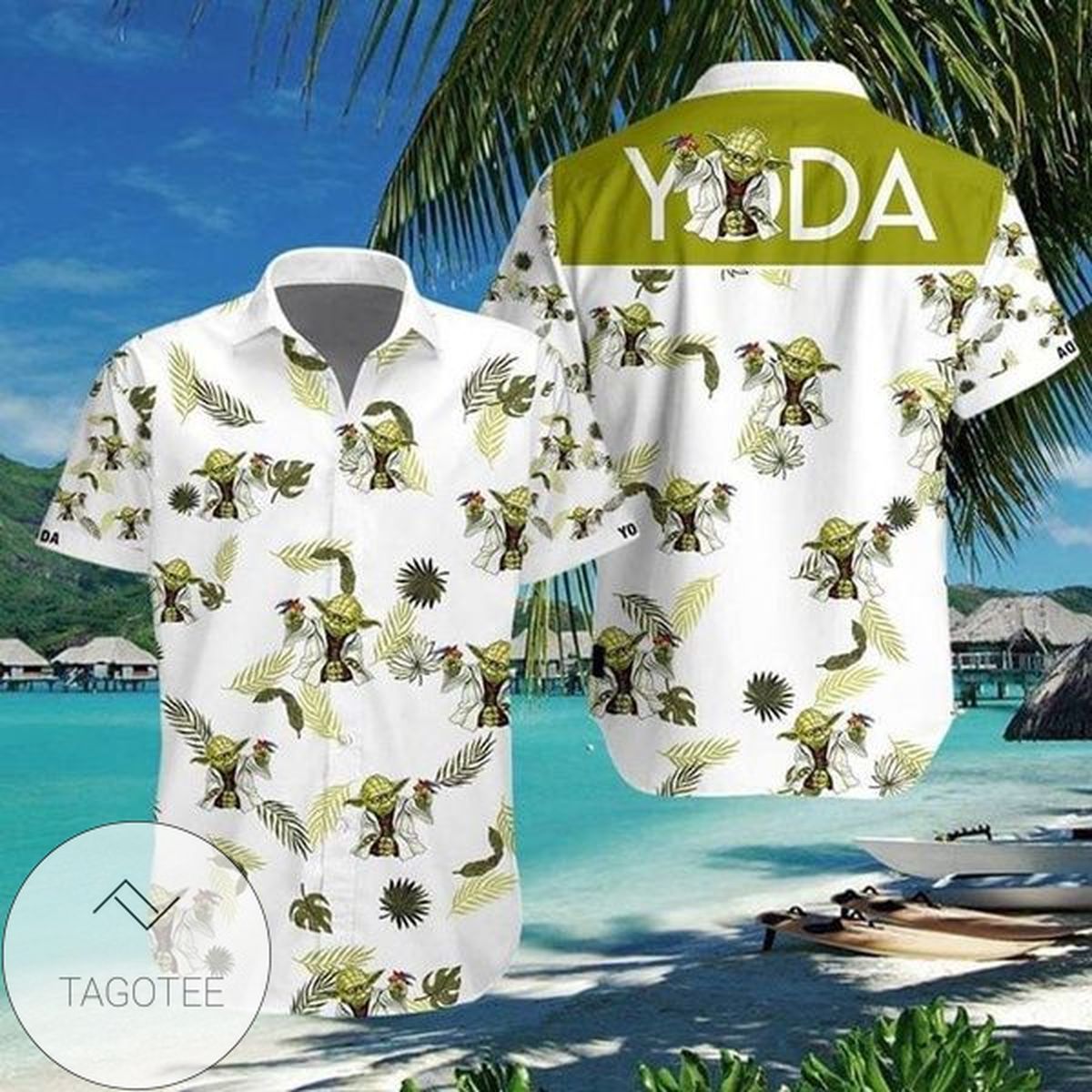 Baby Yoda Movies Star Wars For Men And Women Graphic Print Short Sleeve Hawaiian Casual Shirt