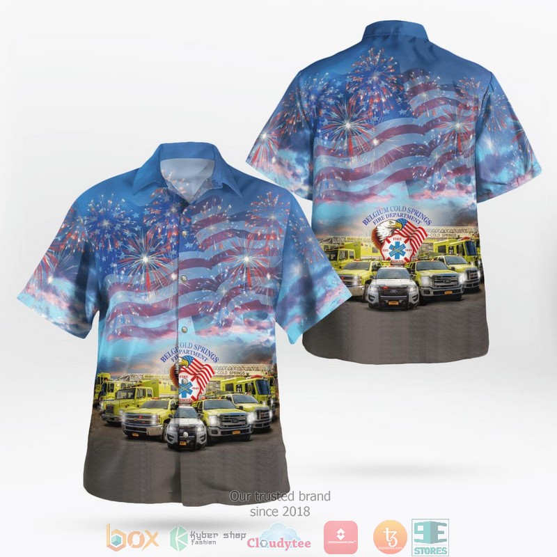 Balcones Heights Fire Department Hawaiian Shirt