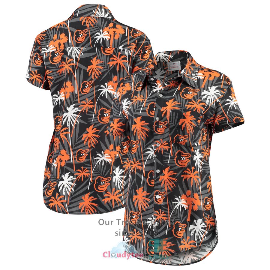 Baltimore Orioles Trey Mancini 16 2020 Mlb Black Jersey Inspired Style Hawaiian Shirt