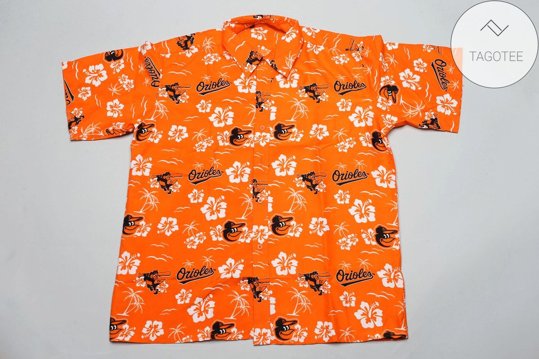 Baltimore Orioles Orange Authentic Hawaiian Shirt 2022