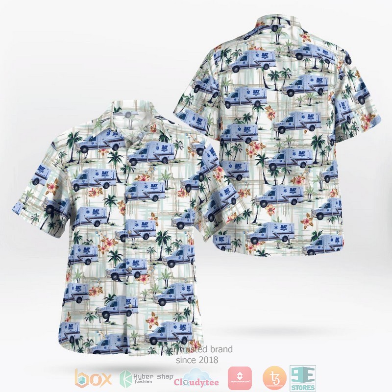 Barber with beard styles pattern Hawaiian Shirt