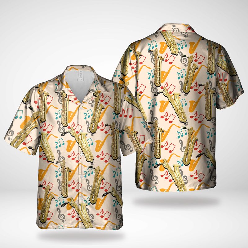 Barber Beard Styles Pattern Hawaiian Shirt