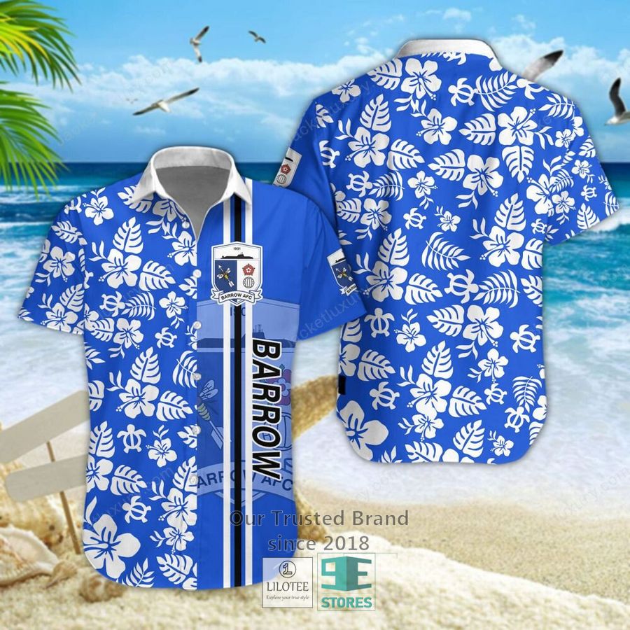 Barrow AFC Hawaiian Shirt