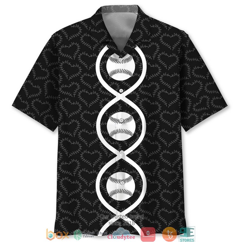 Baseball Art Hawaiian Shirt