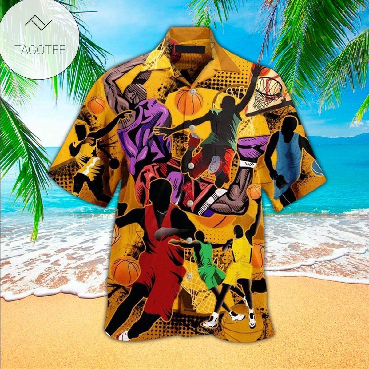 Basketball Hawaiian Shirt Perfect Basketball Clothing