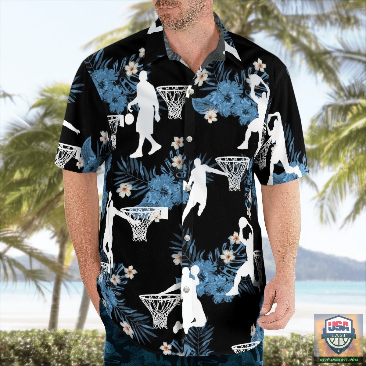 Basset Hound Banana Tropical Hawaiian Shirt