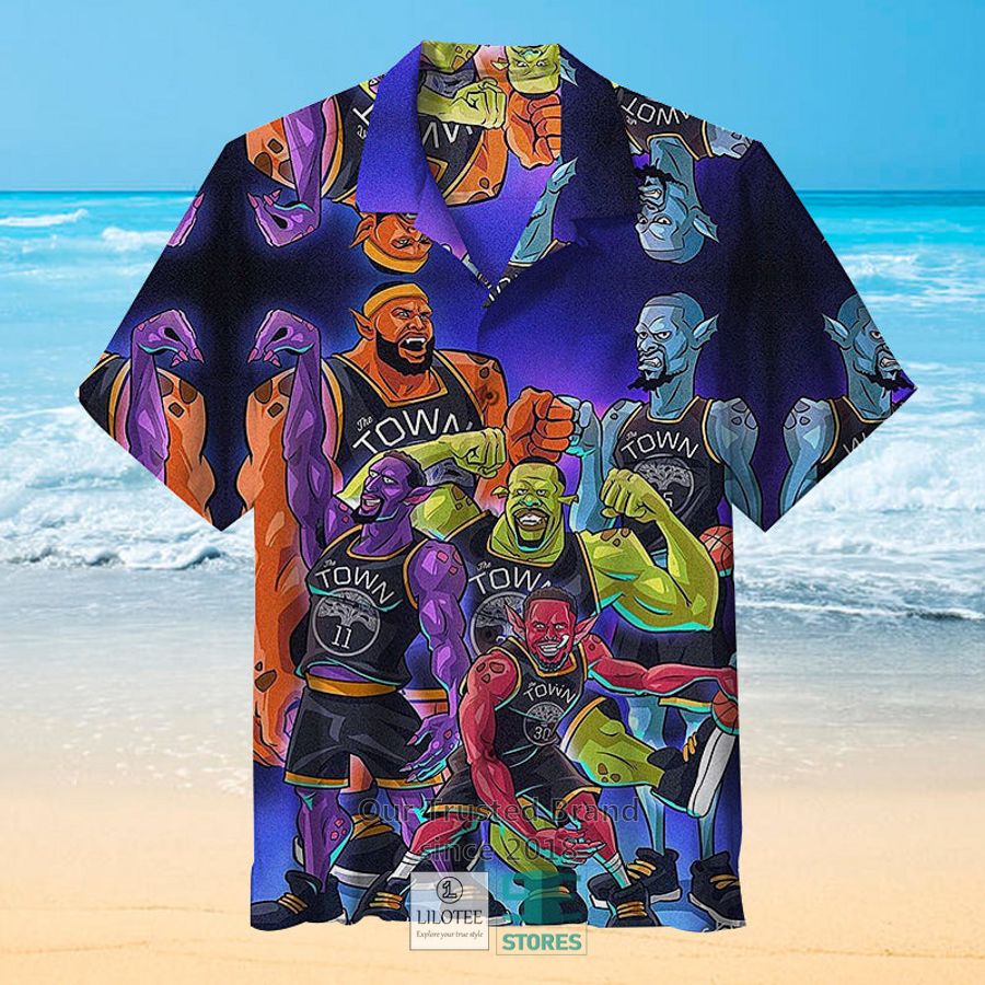 Basketball Monster Casual Hawaiian Shirt