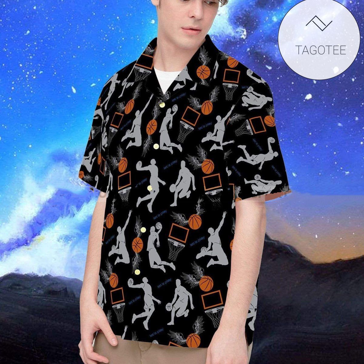 Basketball Hawaiian Shirt Perfect Basketball Clothing