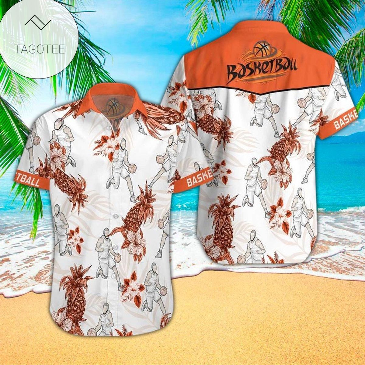 Basketball Player Hawaiian Shirt