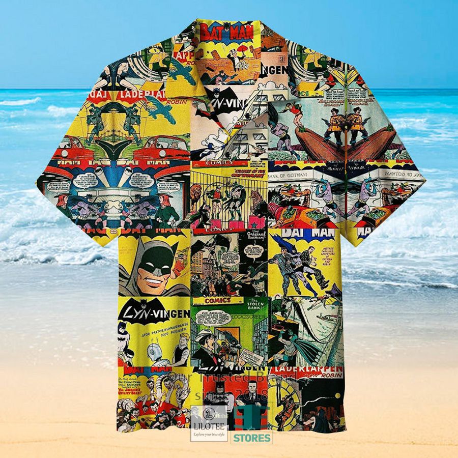 Batman Character collection Casual Hawaiian Shirt