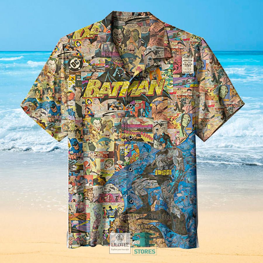 Batman Cartoon Casual Hawaiian Shirt