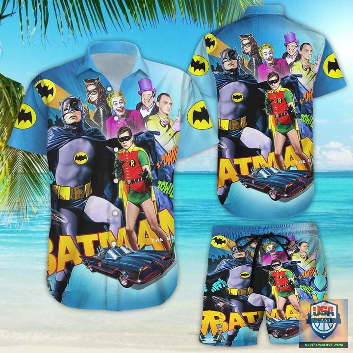 Batman vs Green Villains Hawaiian Shirt Summer Short