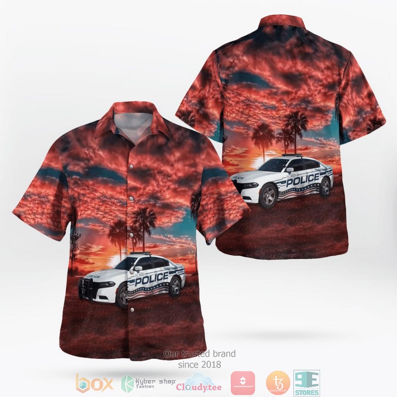 Bay County Florida Bay County EMS Hawaiian shirt