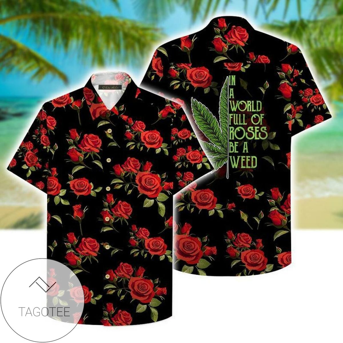 Be Fabulous Flamingo Hawaiian Shirt