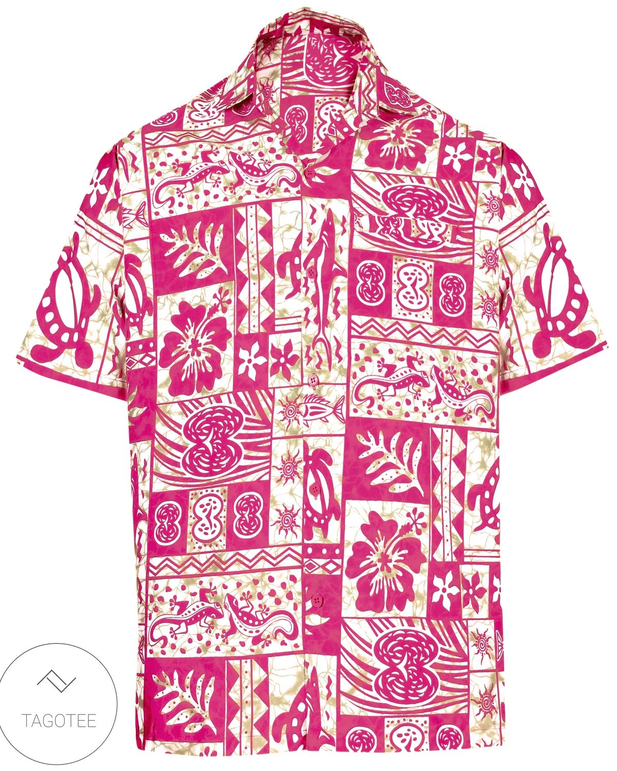 Beach Christmas Pitbull Hawaiian Shirt