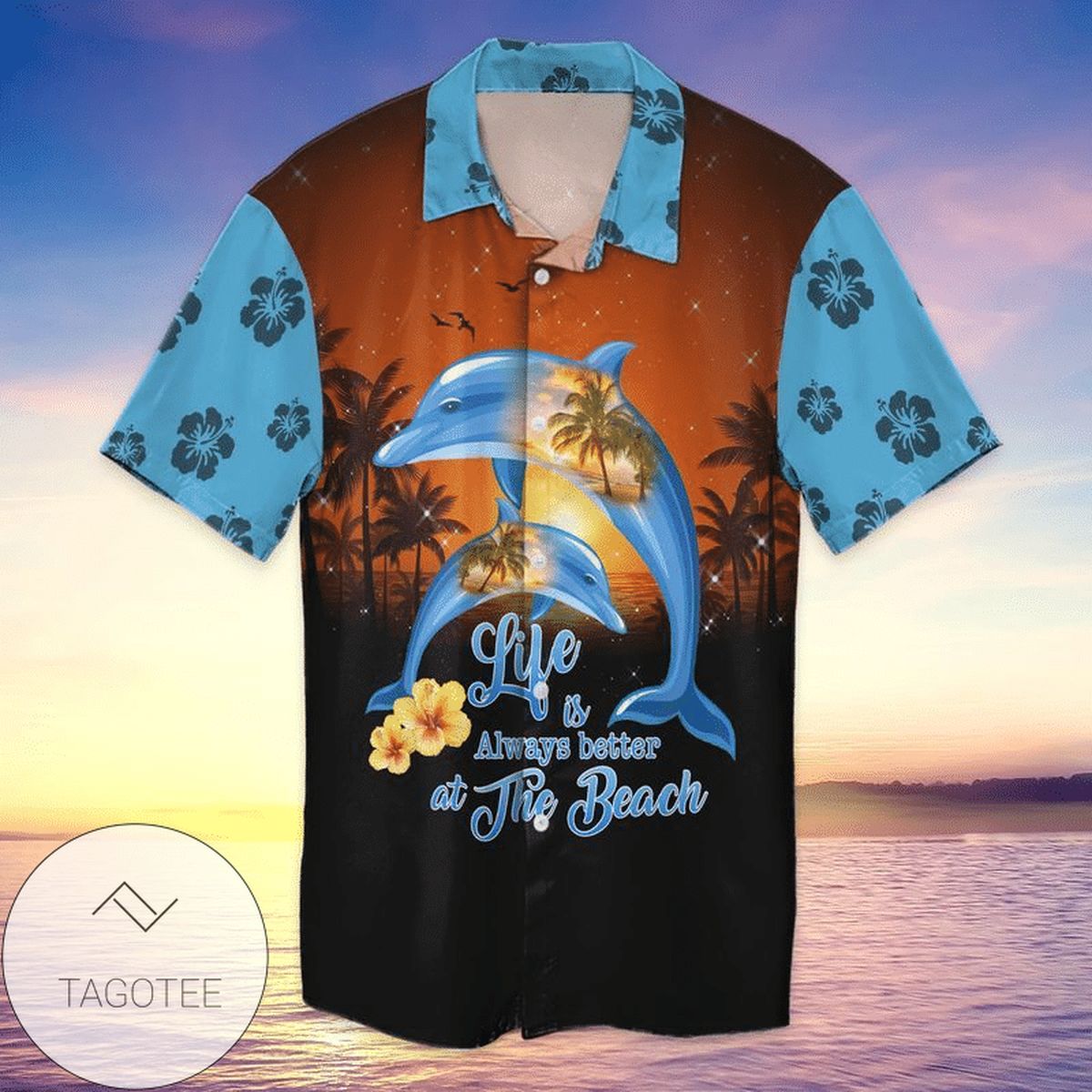 Beach Hawaii Chihuahua Tropical Authentic Hawaiian Shirt 2022s H