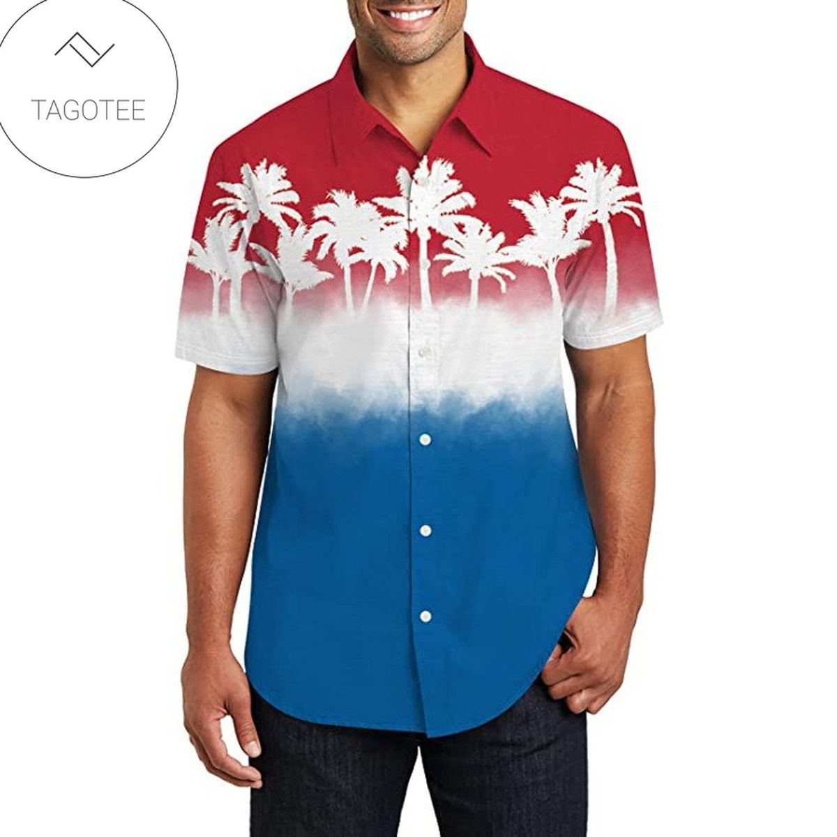 Beach Hawaii pitbull dog Hawaiian Shirt Summer Shirt