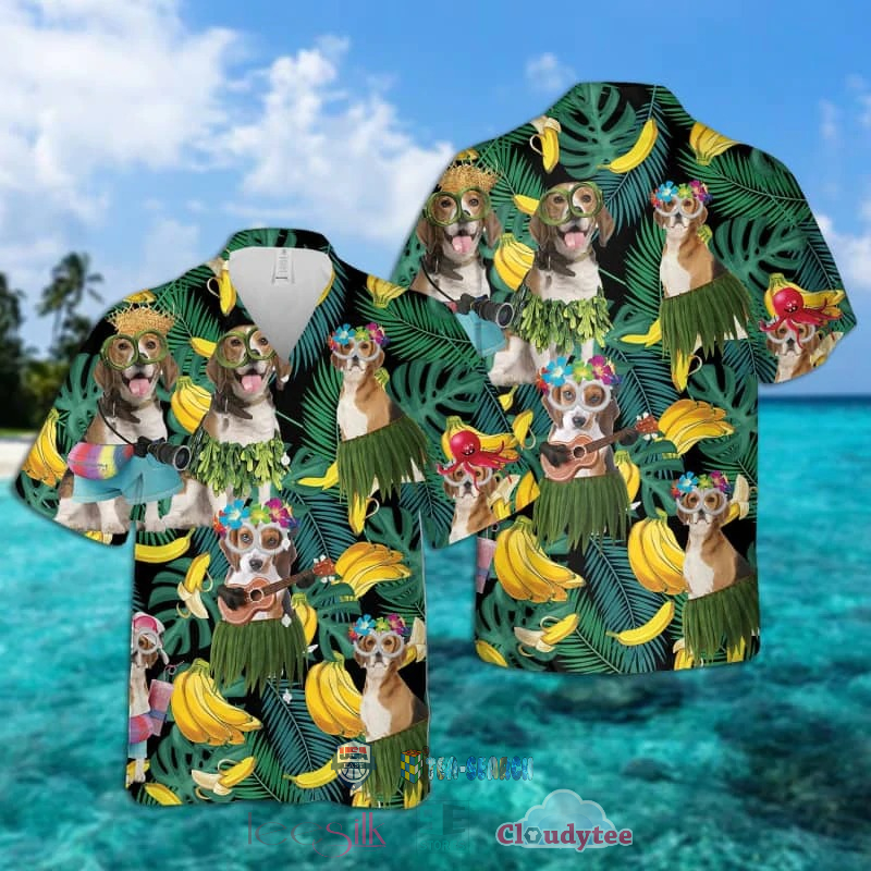 Beach Gnome Couple Together Custom Hawaiian Shirt