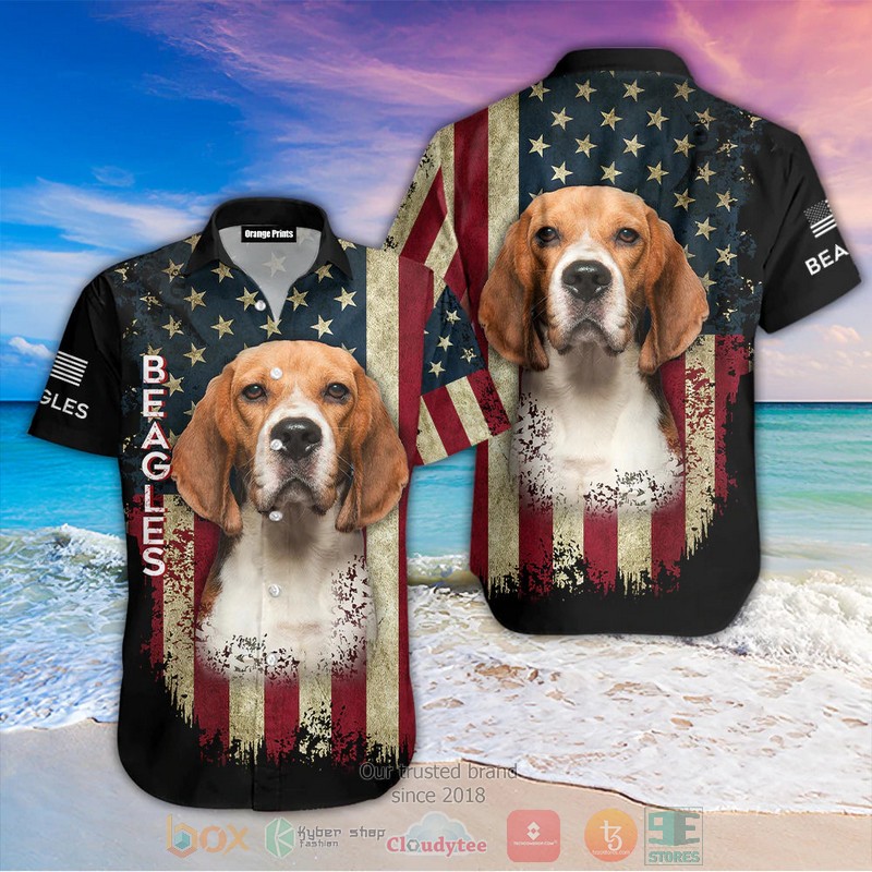 Beagles Dog Independence Day Is Coming Hawaiian Shirt