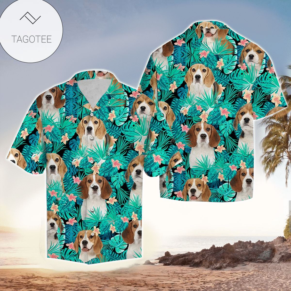 Beagle Hawaiian Shirt For Men Beagle Lover Gifts