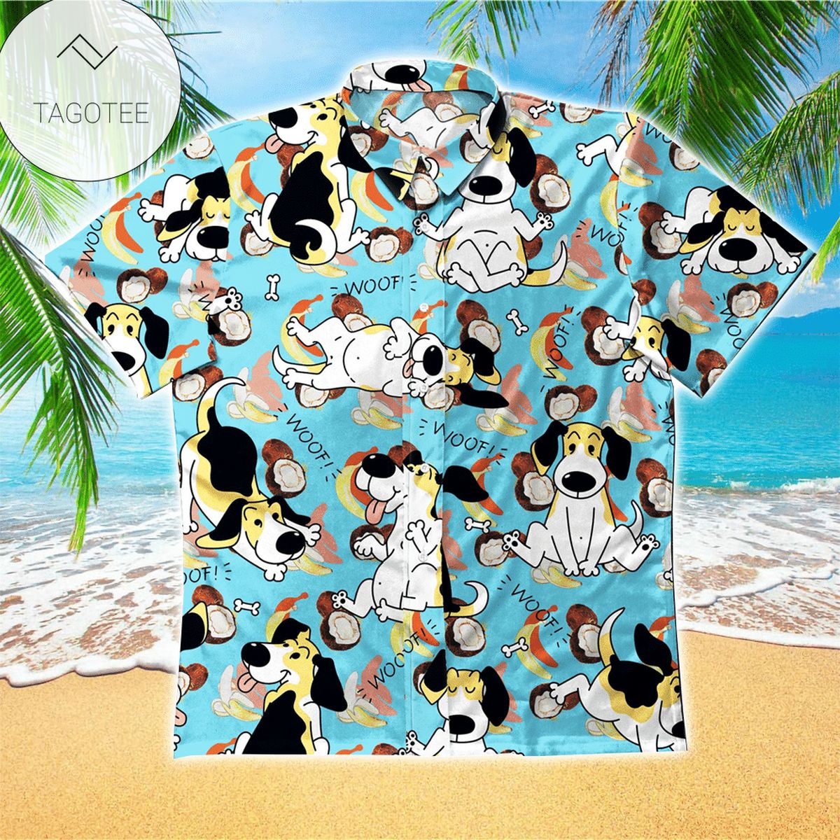 Beagle Hawaiian Shirt Mens Hawaiian Shirt For Dog Lover