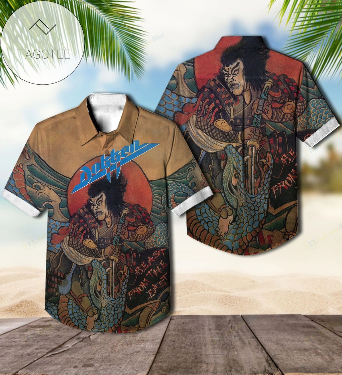 Bear Tropical 3d Hawaiian Shirt For Men With Vibrant Colors And Textures