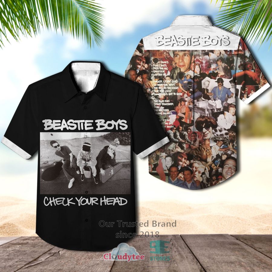 Beastie Boys Beastie Boys Anthology The Sounds of Scien Album Hawaiian Shirt