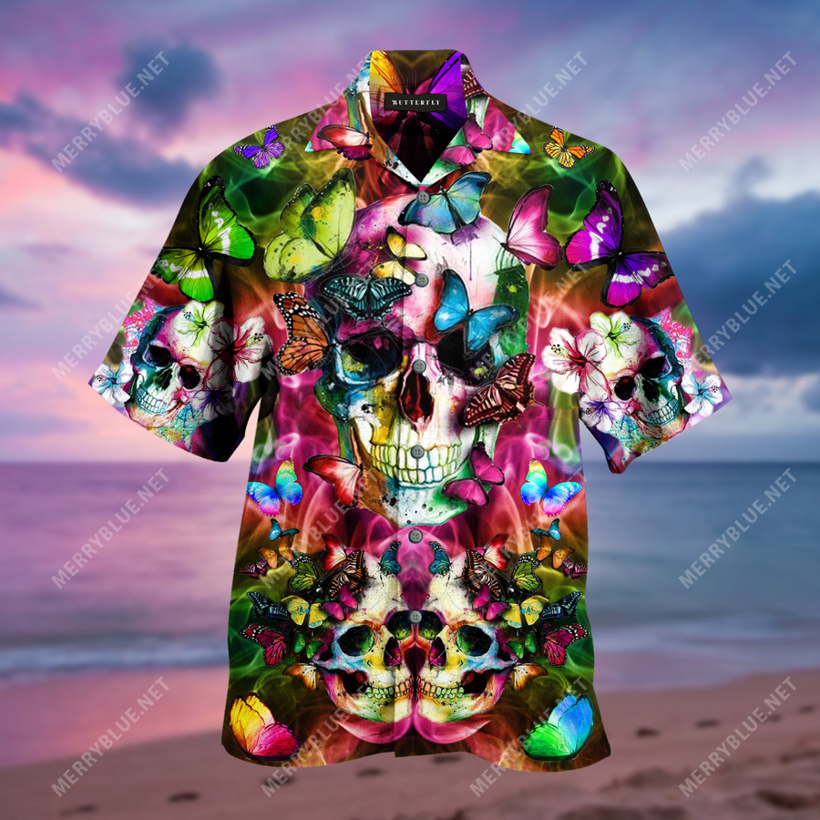 Bears Grateful Dead Tie Die Hawaiian Shirt