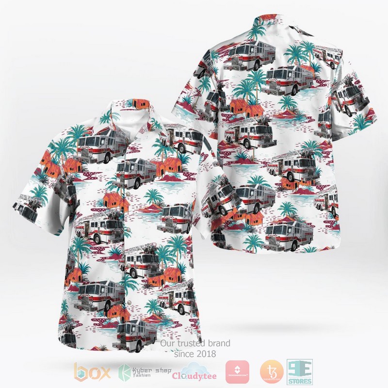 Beaumont Texas The City of Beaumont EMS Hawaiian Shirt