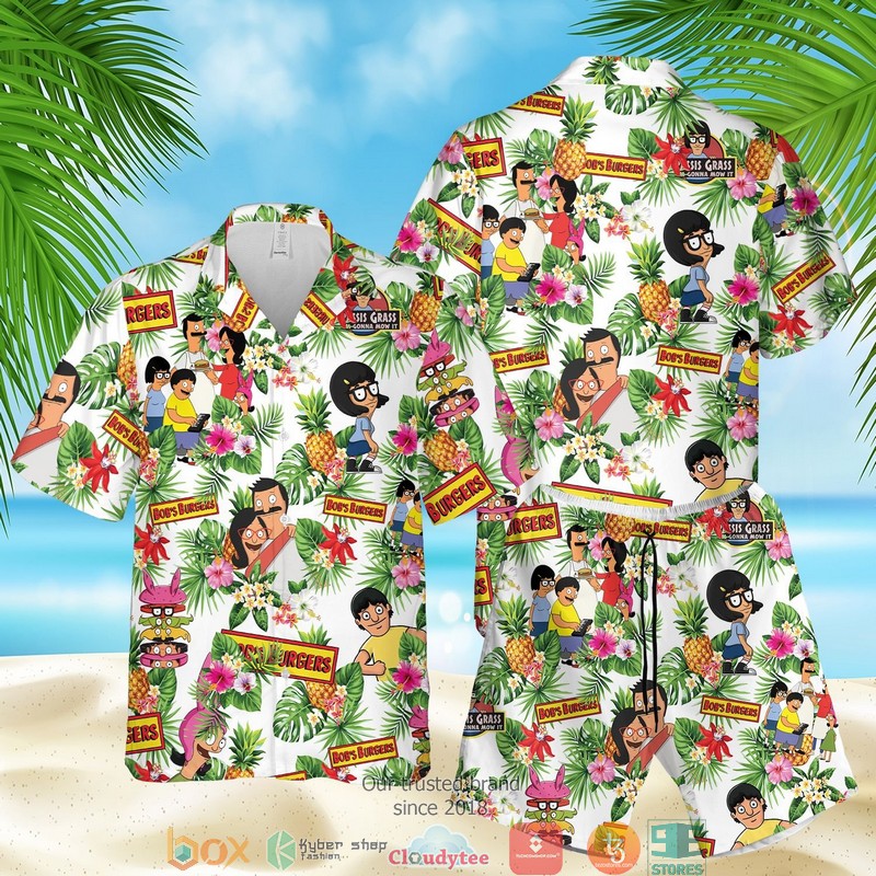 Beavis and Butt-Head Hibiscus Hawaian Summer Outfit