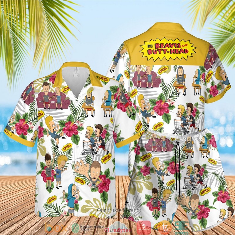 Beavis and Butt-Head Hawaian Summer Outfit