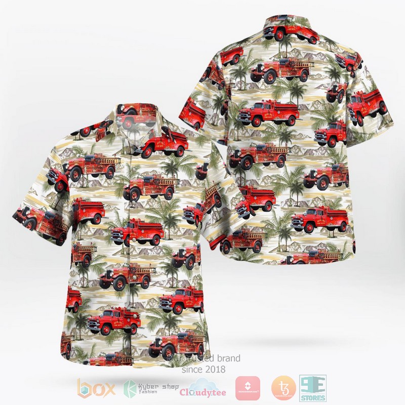 Bedford Police Department New York Hawaiian Shirt