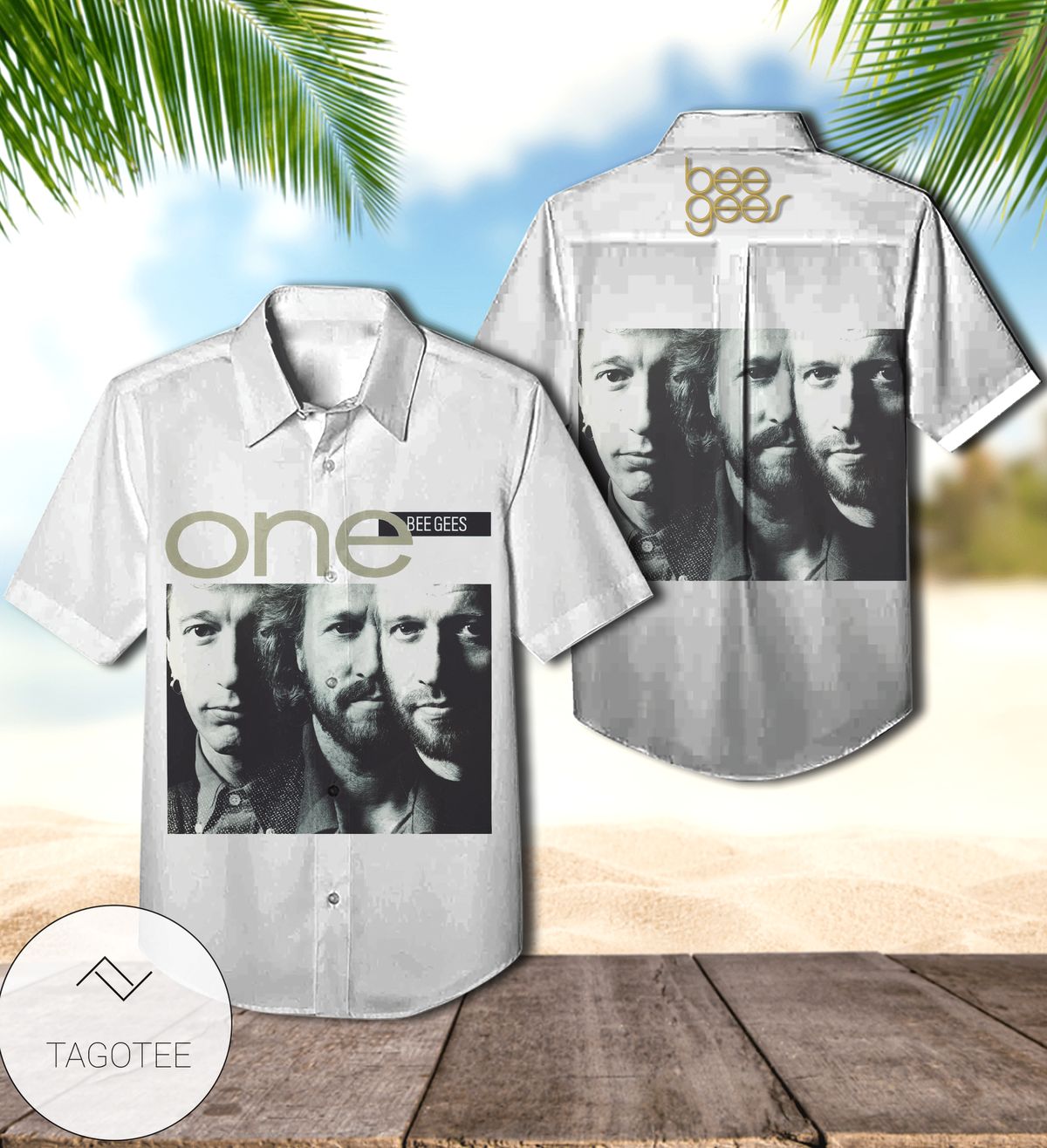 Bee Gees Idea Album Cover Hawaiian Shirt