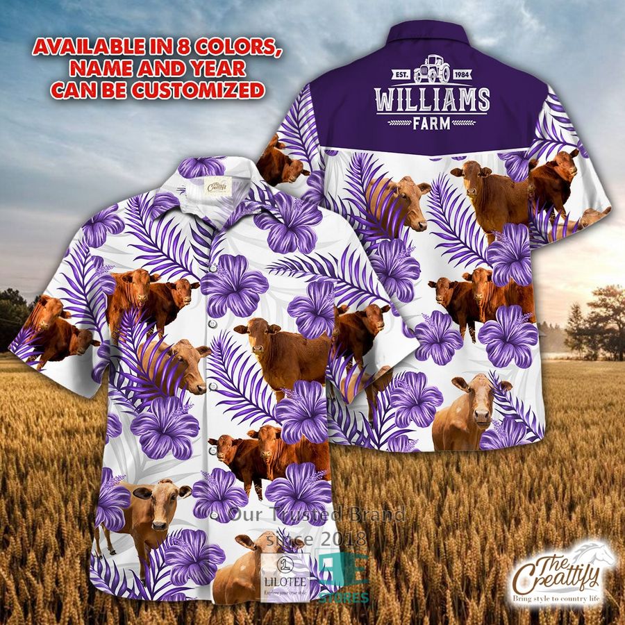 Beefmaster Cattle Hawaiian Shirt