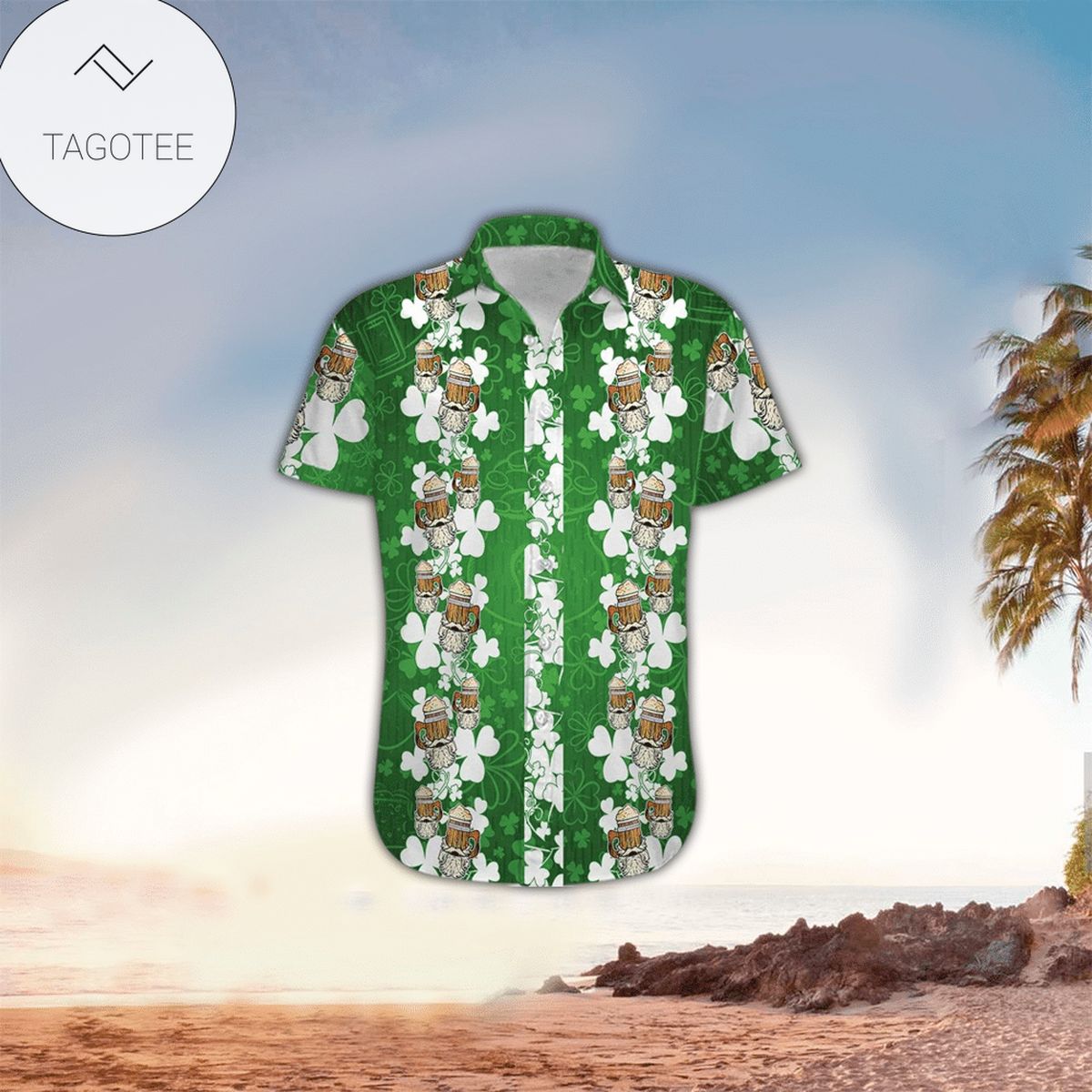 Bee Tropical 3d Hawaiian Shirt For Men With Vibrant Colors And Textures