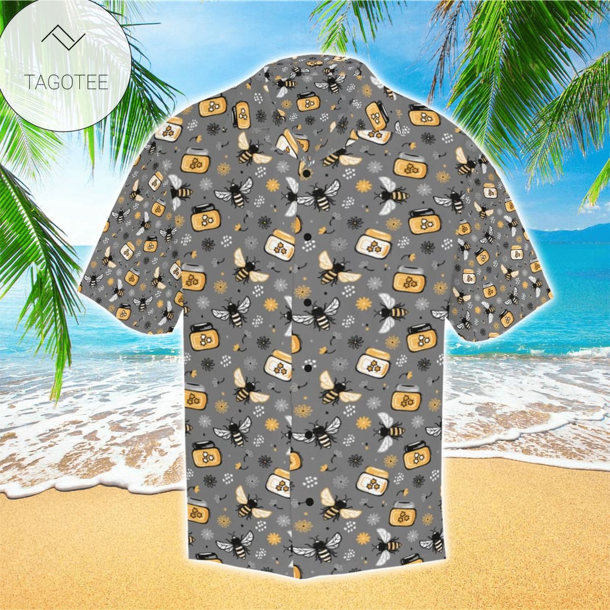 Bees Hawaiian Shirt For Men Bees Lover Gifts