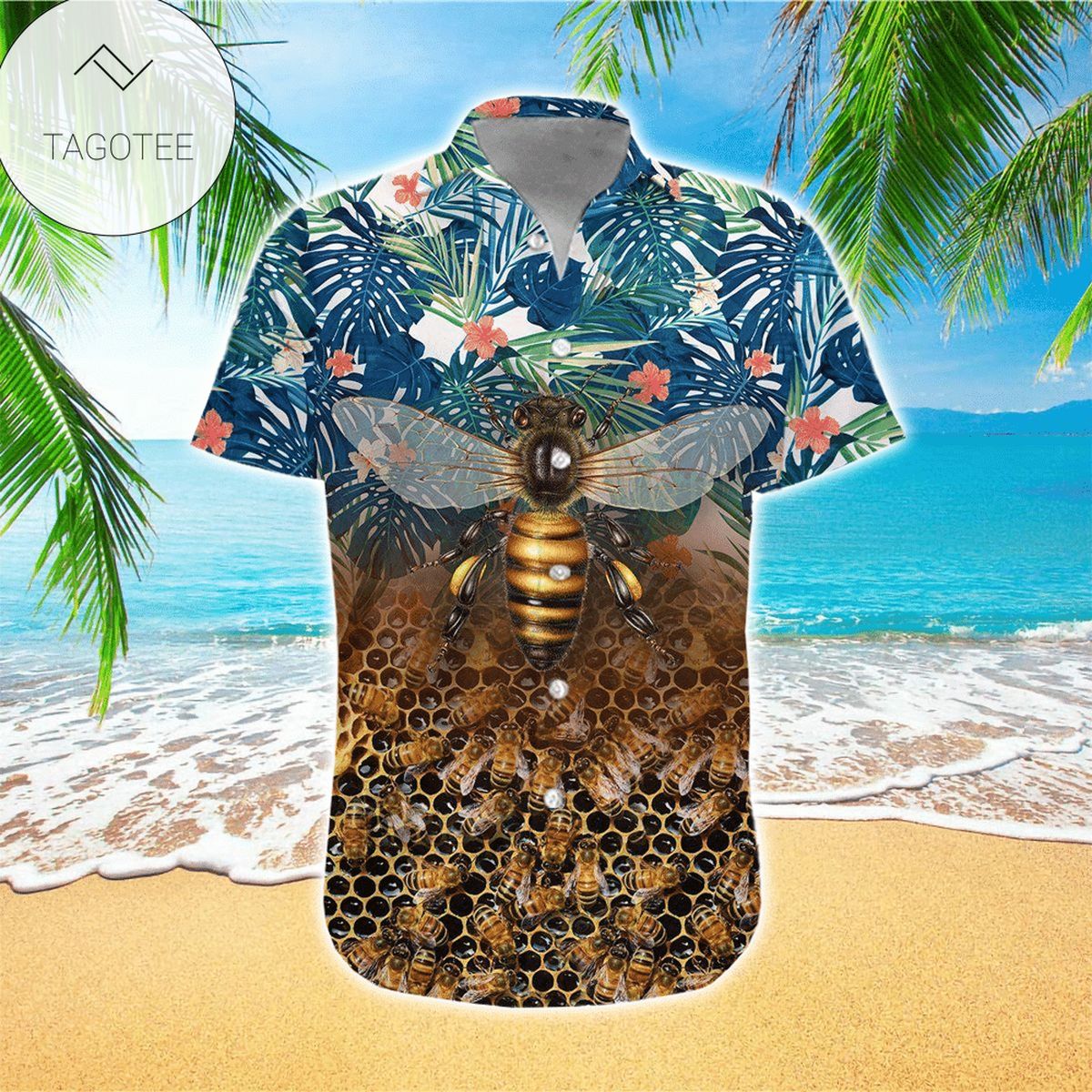 Bees Shirt Bees Hawaiian Shirt For Bees Lovers