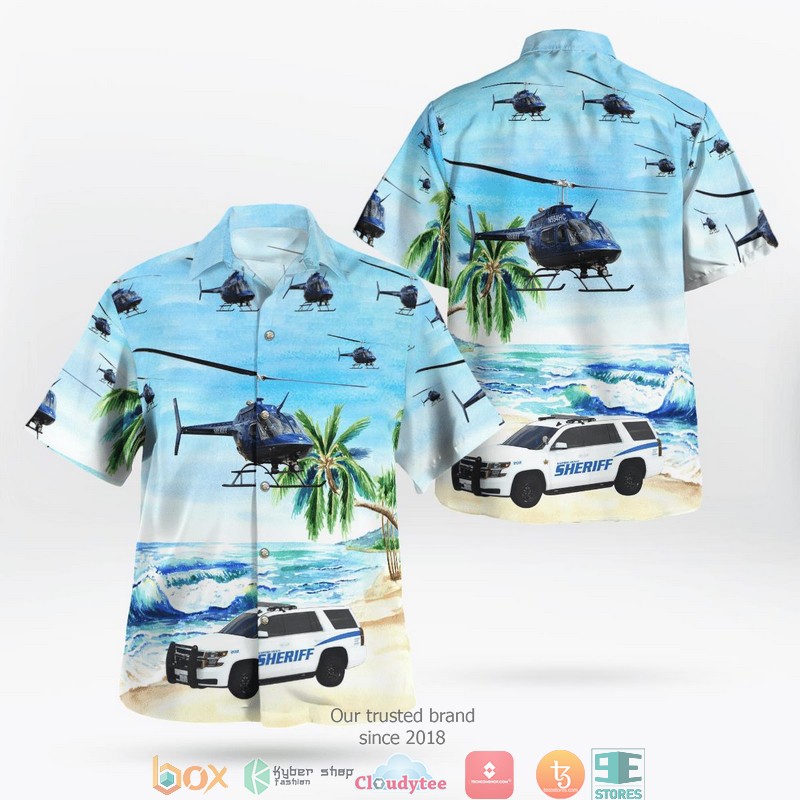 Belgian Air Force Agusta A109 Helicopter Hawaiian Shirt