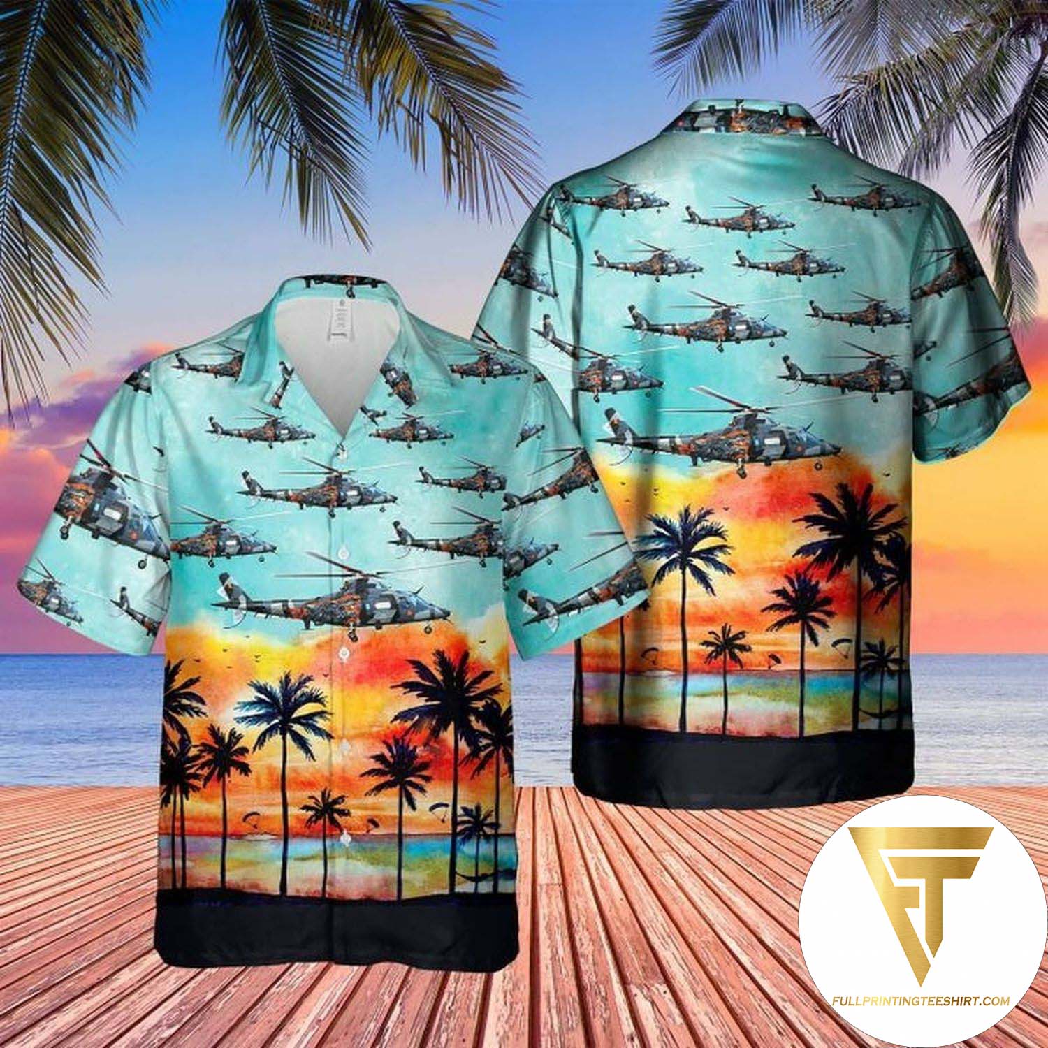 Belgian Air Force Lockheed Martin F-16 Hawaiian Shirt And Beach Shorts