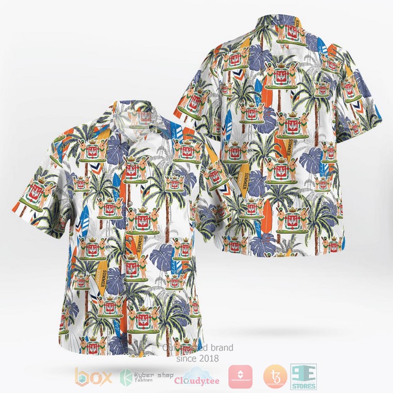 Belgium ASBL Centre Medical Heliporte Hawaiian Shirt, Short