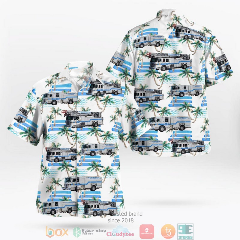 Bellmore-Merrick EMS Hawaiian Shirt