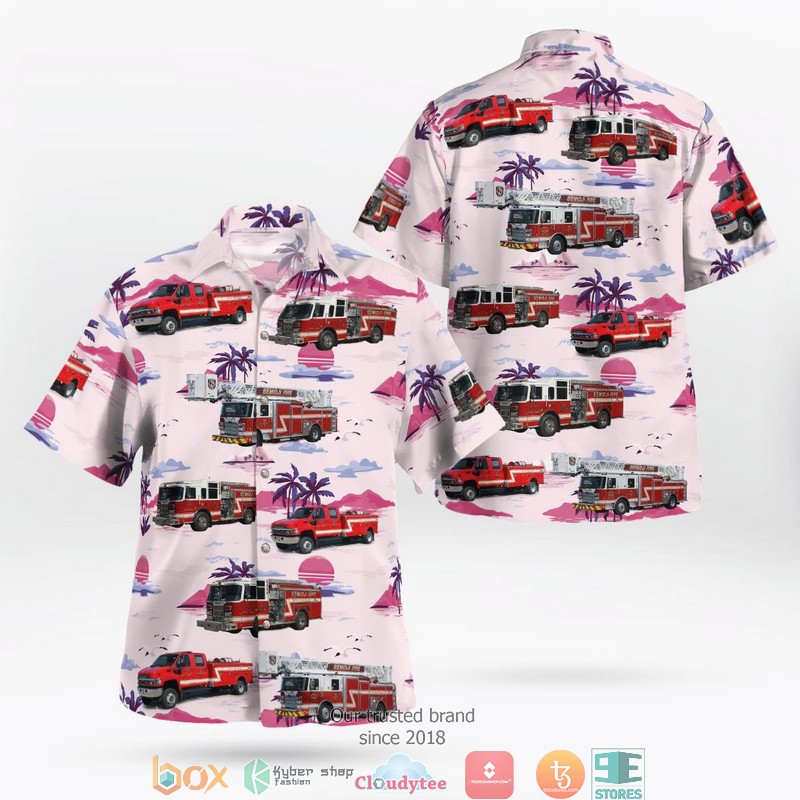 Bemidji Minnesota Bemidji Ambulance Service Hawaiian Shirt